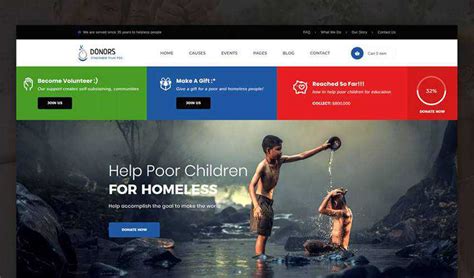 charity website design inspiration|The 59 Best Nonprofit Websites To Get You Inspired .